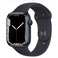 Apple Watch Series 7 (GPS +Cellular, 45mm) - Aluminiumgehäuse Mitternacht
