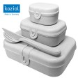 KOZIOL Lunchbox-Set Organic grau